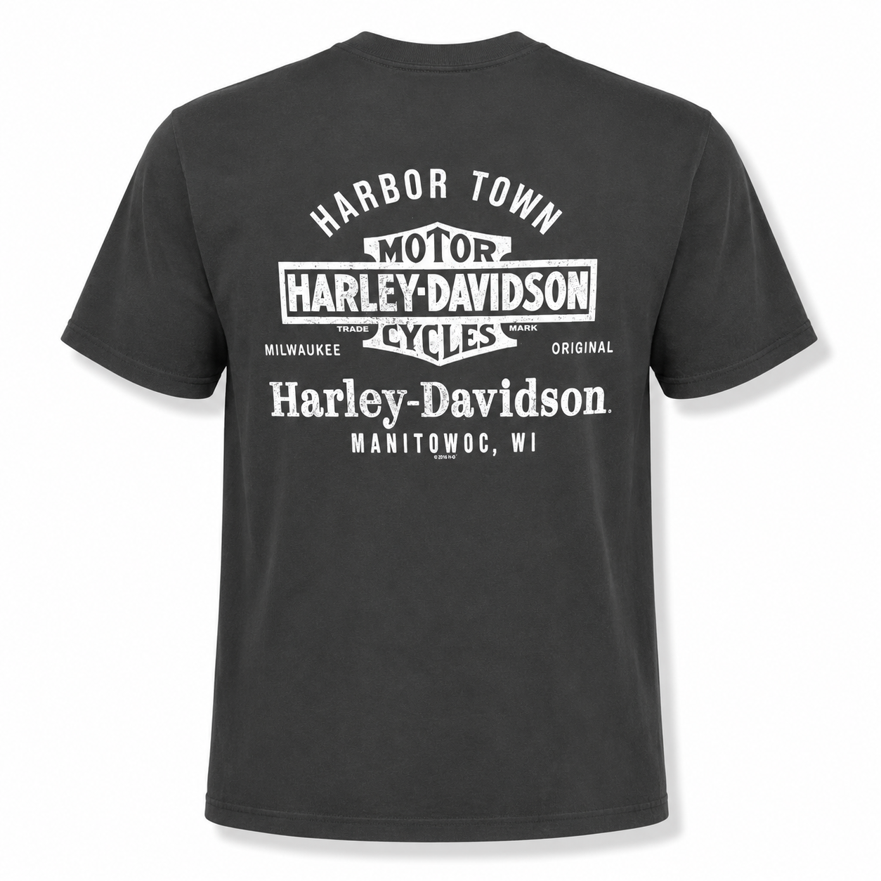Harley-Davidson Men's Custom Ink Inspired Graphic Shirt – 100% Cotton