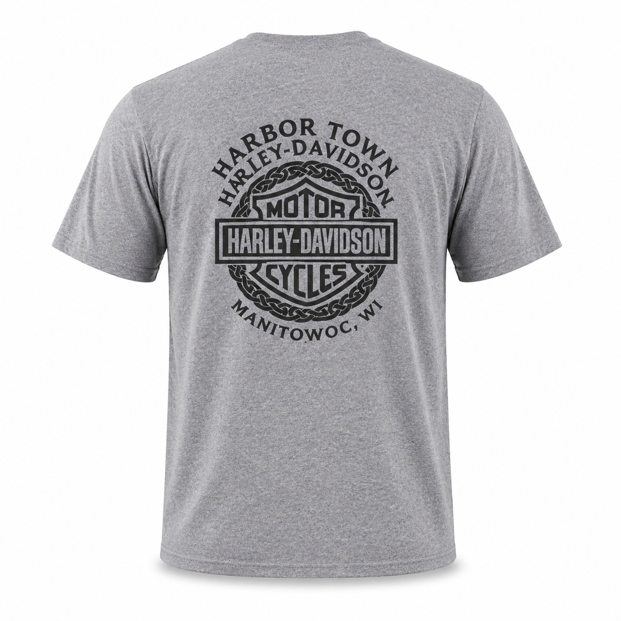 Harley-Davidson Men's Willie G. Skull T-Shirt, Grey