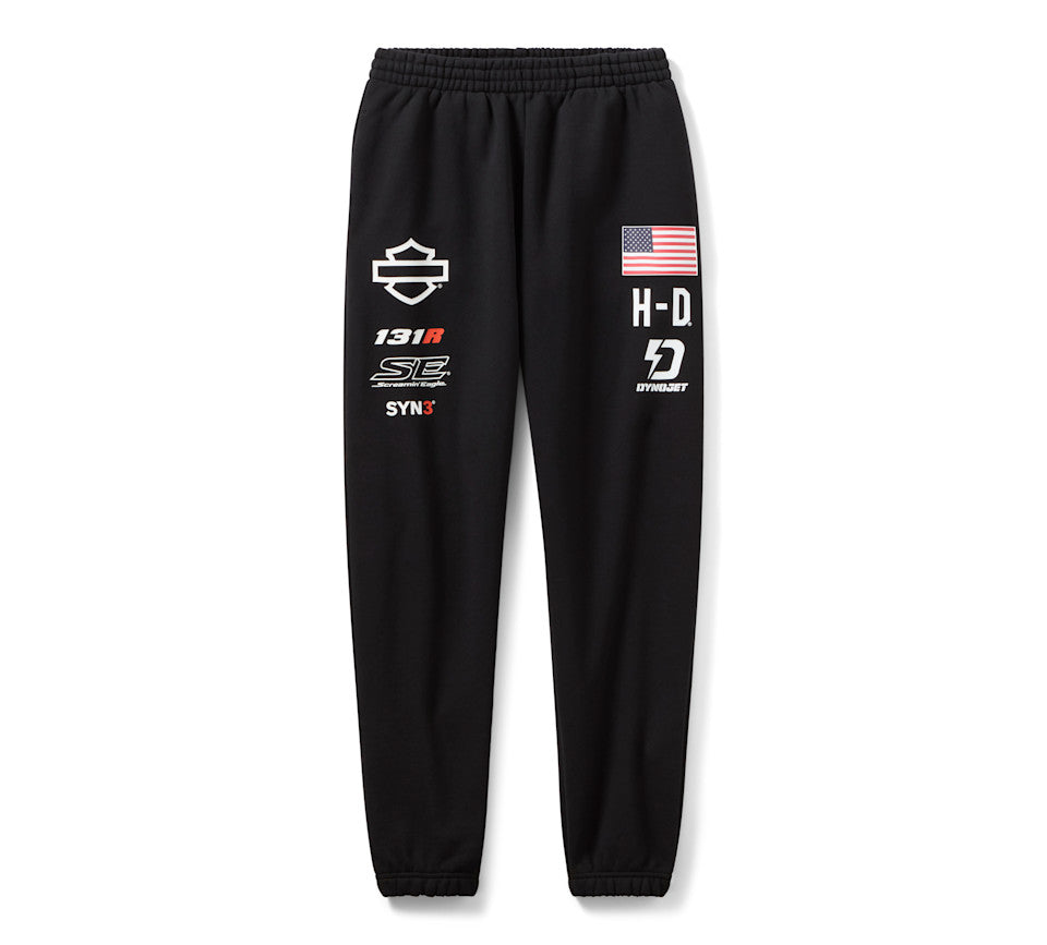 Harley-Davidson Factory Racing Fanwear Jogger, Black - 96373-26VX