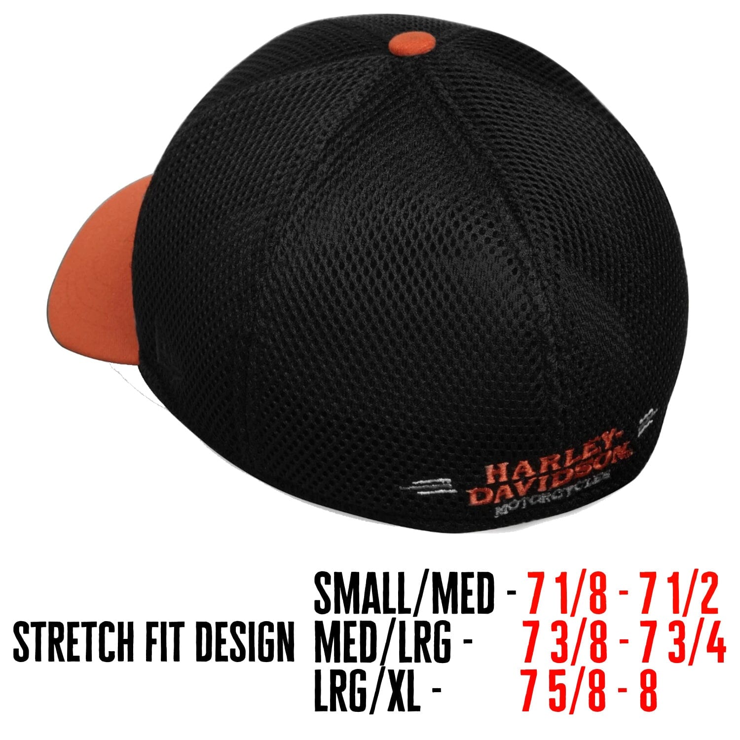 Harley-Davidson Colorblocked Logo 39THIRTY Cap - 99447-16VM