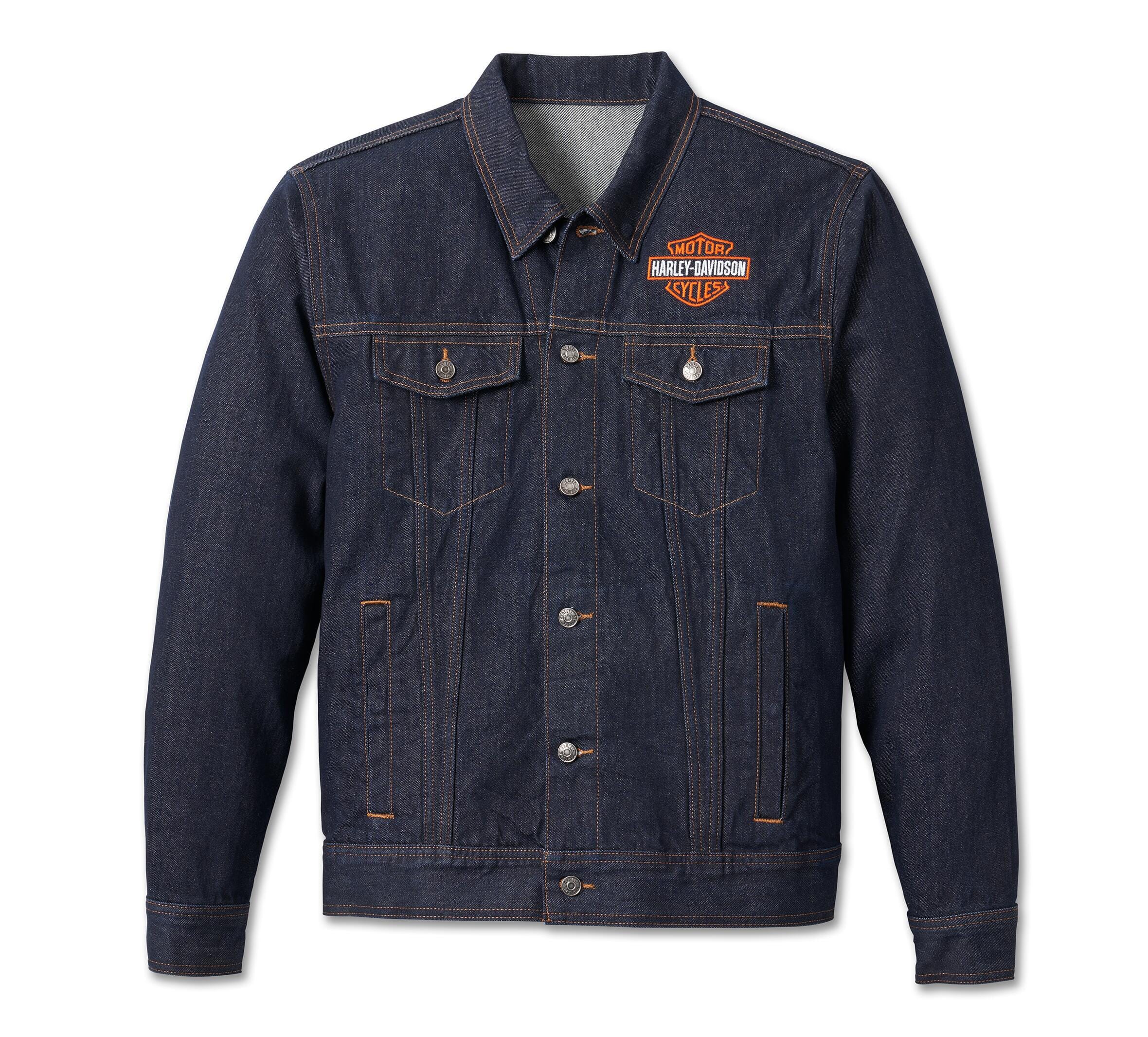 Harley-Davidson Men's Harley-Davidson Denim Jacket, Blue - 99027-23VM