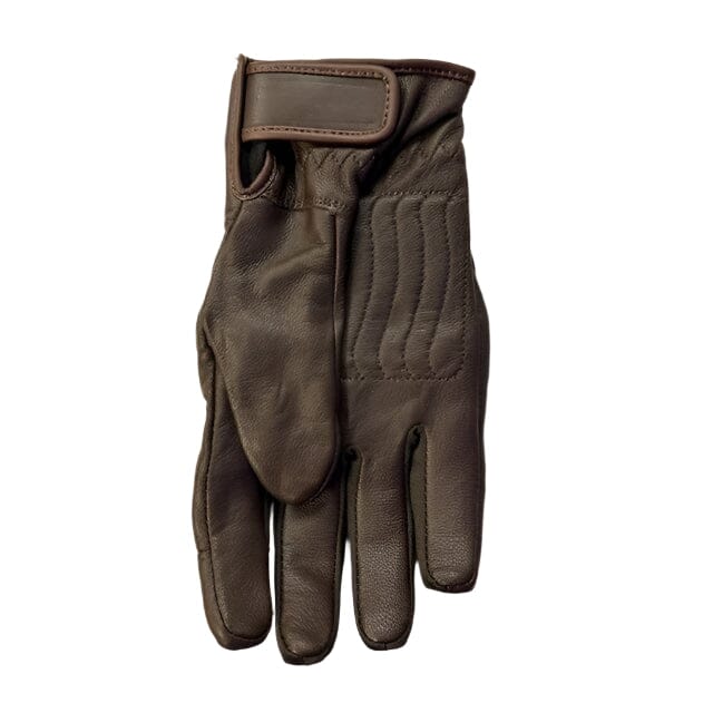 Harley-Davidson Men's Leather Waterproof Motorcycle Gloves, Brown - 97117-24VM