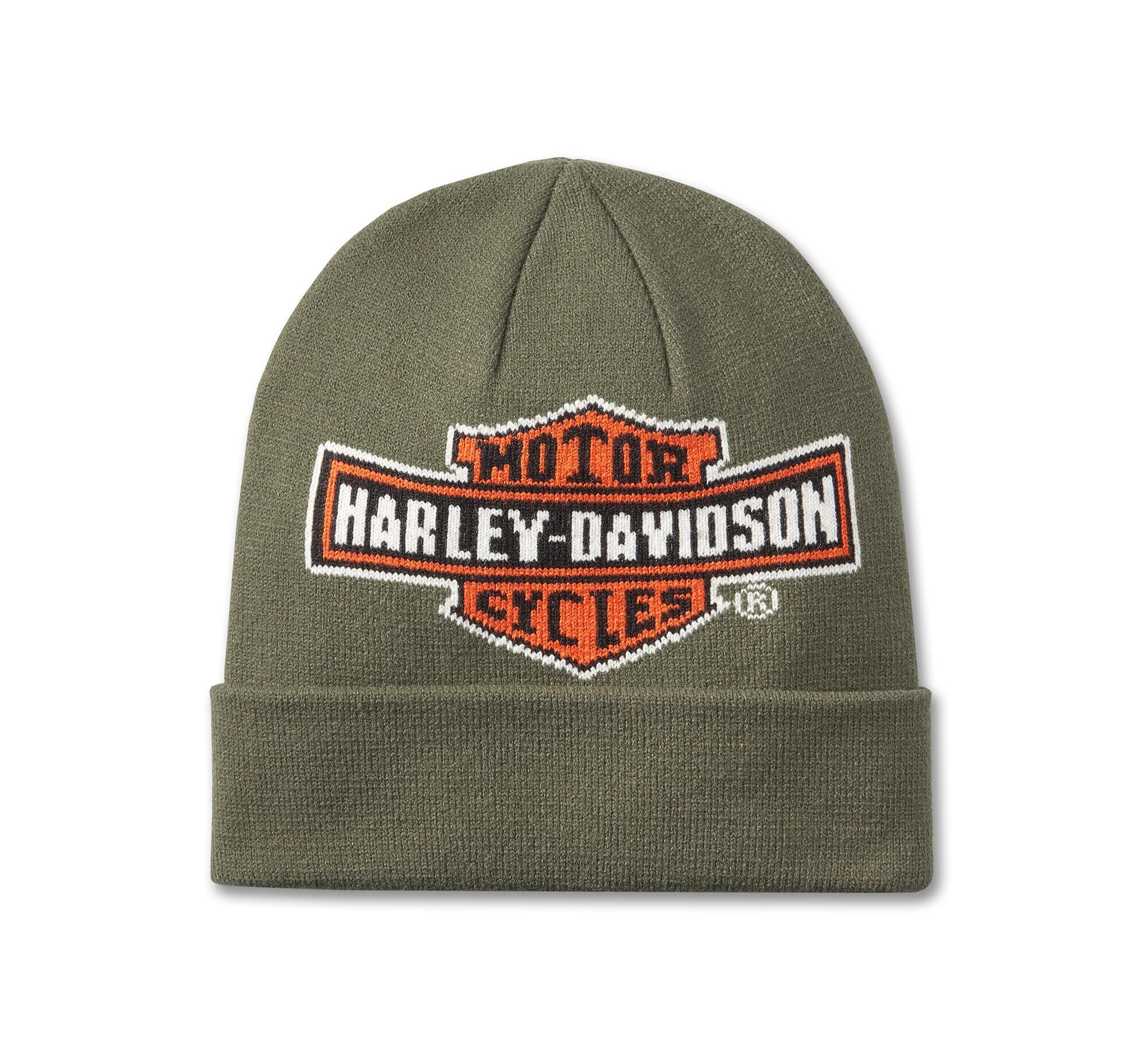 Harley-Davidson Oil Can Beanie Cap