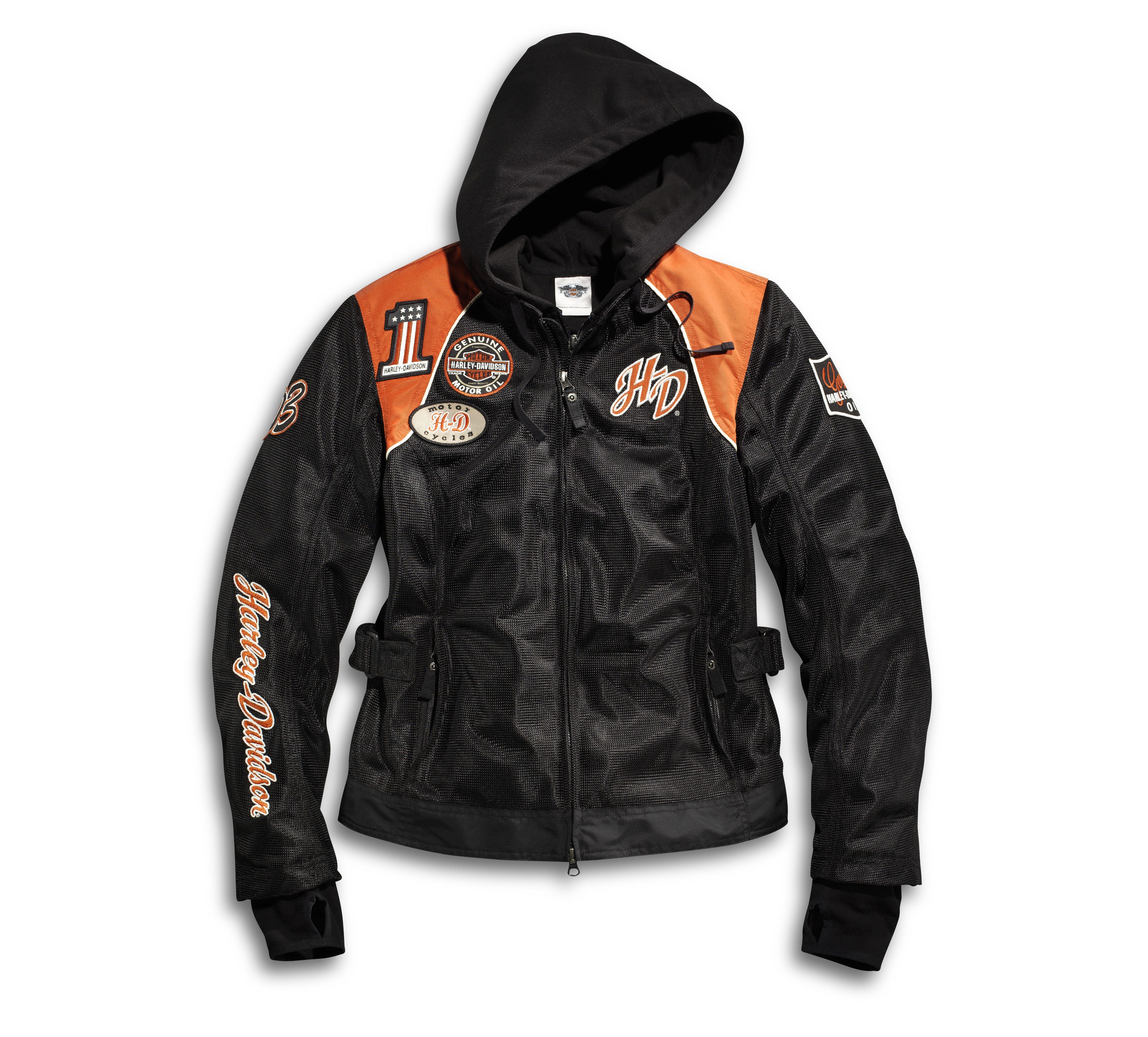 Harley-Davidson Women's Cora 3-in-1 Mesh Riding Jacket - 98557-14VW