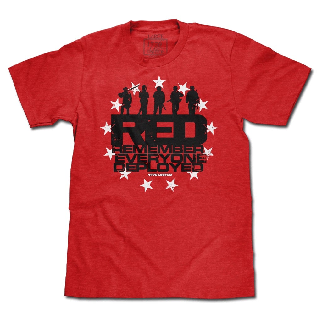 1776 United RED Friday Tee, Red