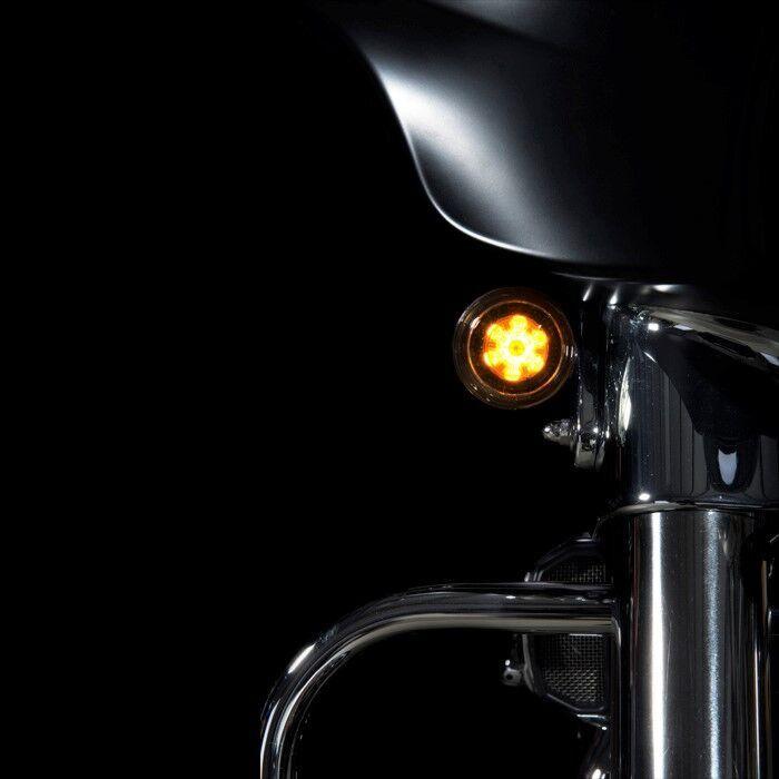 Custom Dynamics Probeam Amber / White Front 1157 LED Bullet Turn Signals