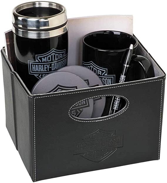 Harley-Davidson Bar & Shield Logo Gift Basket Set, Black & Gray HDL-19905