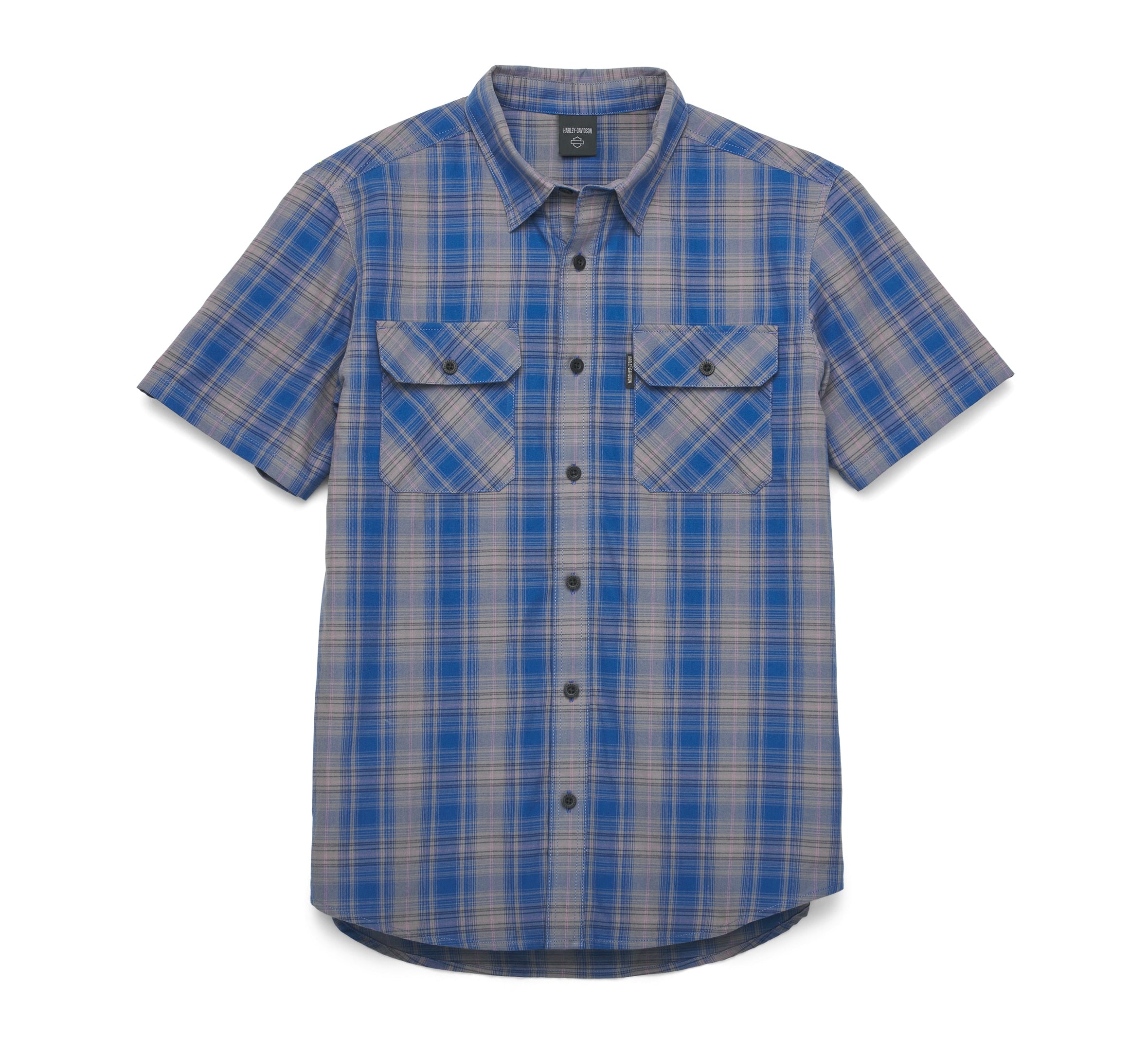 Harley-Davidson Men's Amplifier Plaid Shirt - 96391-22VM