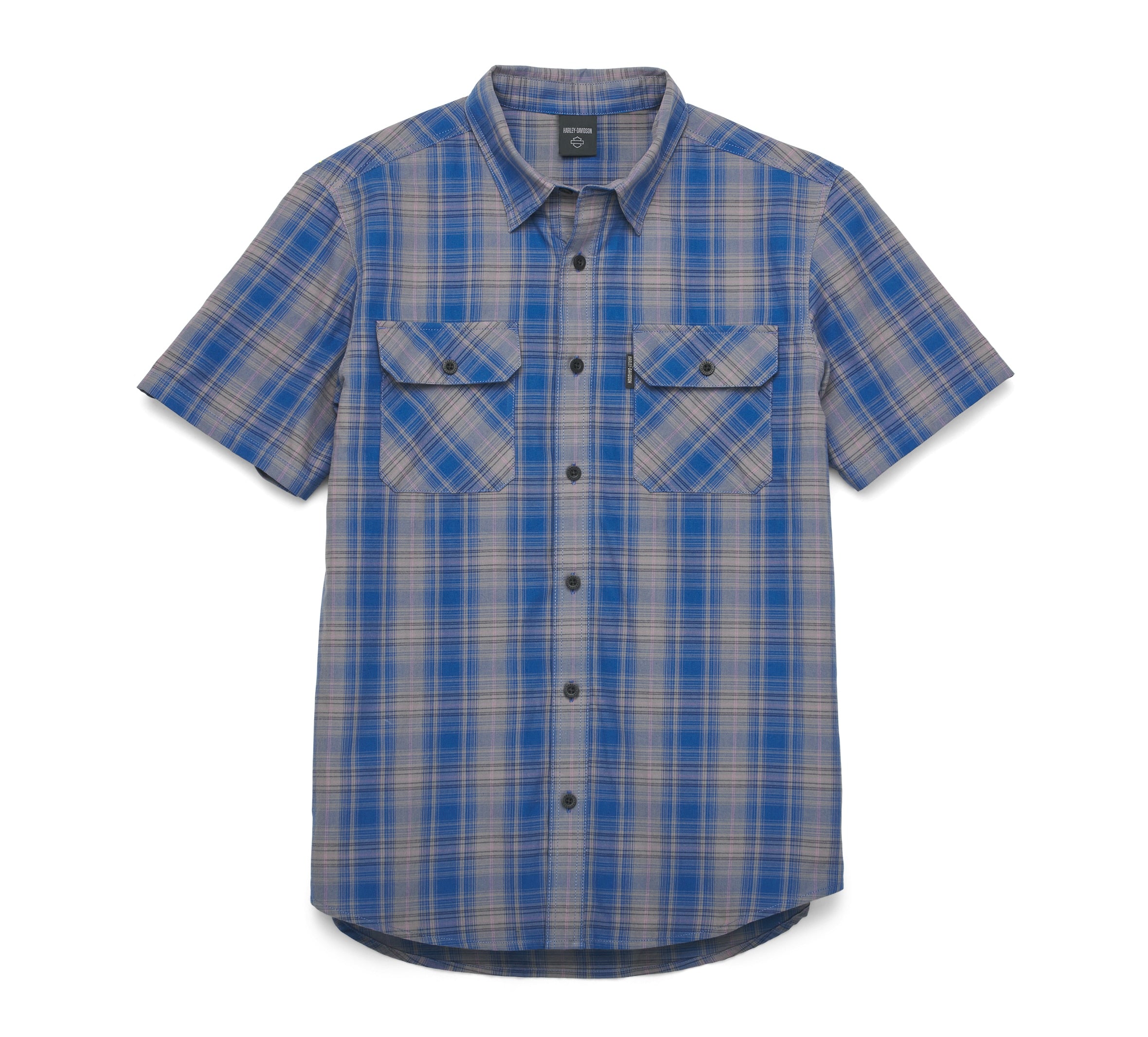 Harley-Davidson Men's Amplifier Plaid Shirt - 96391-22VM