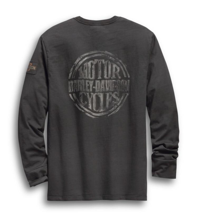 Harley-Davidson® Men's Discharge Print Slim Fit Tee - 99141-19VM