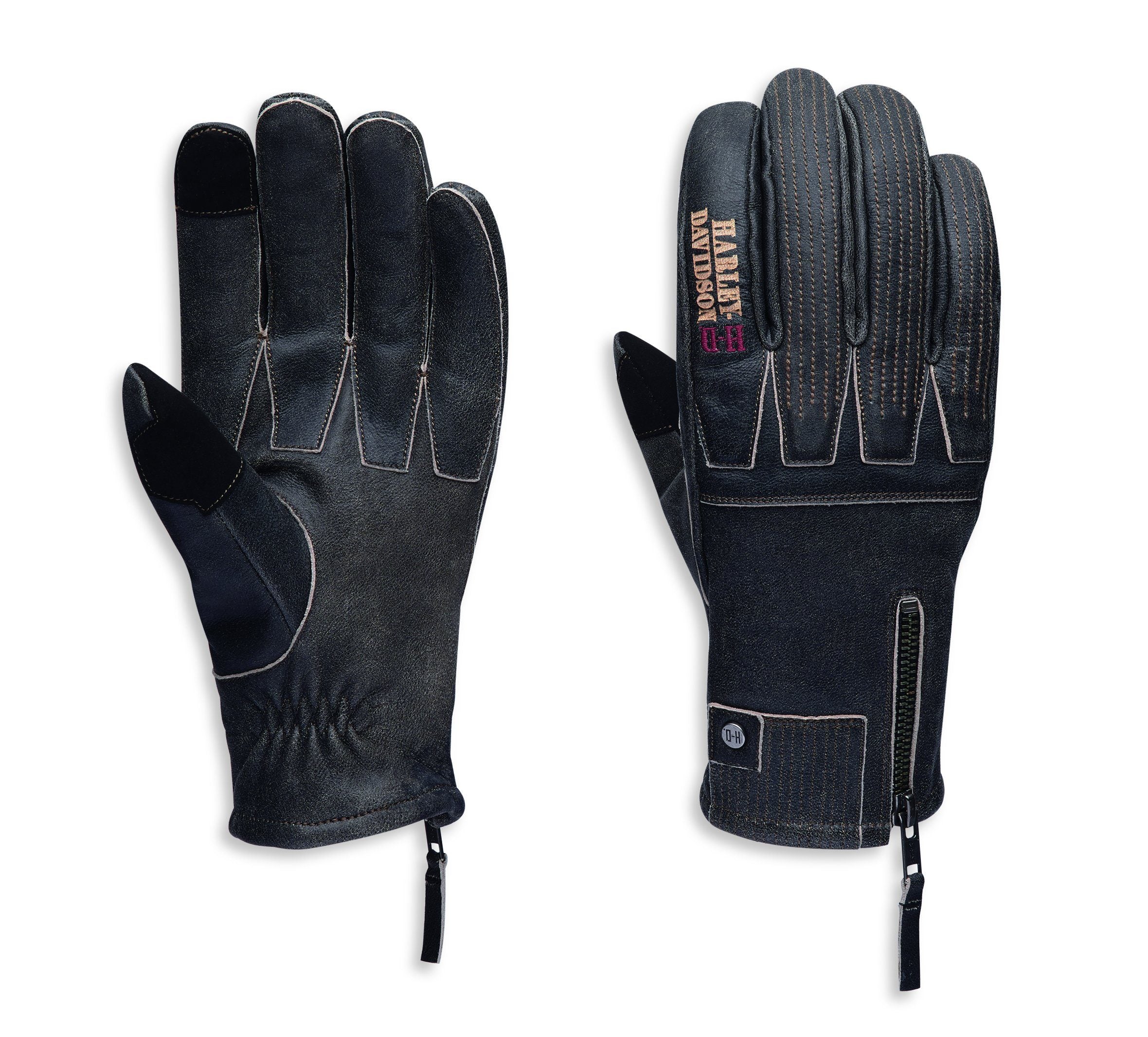 Harley-Davidson® Men's Exhort Leather Gloves - 97111-20VM