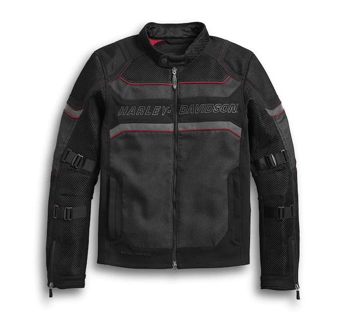 Harley-Davidson Men's Mesh Riding Jacket FXRG, Gray 98389-19VM
