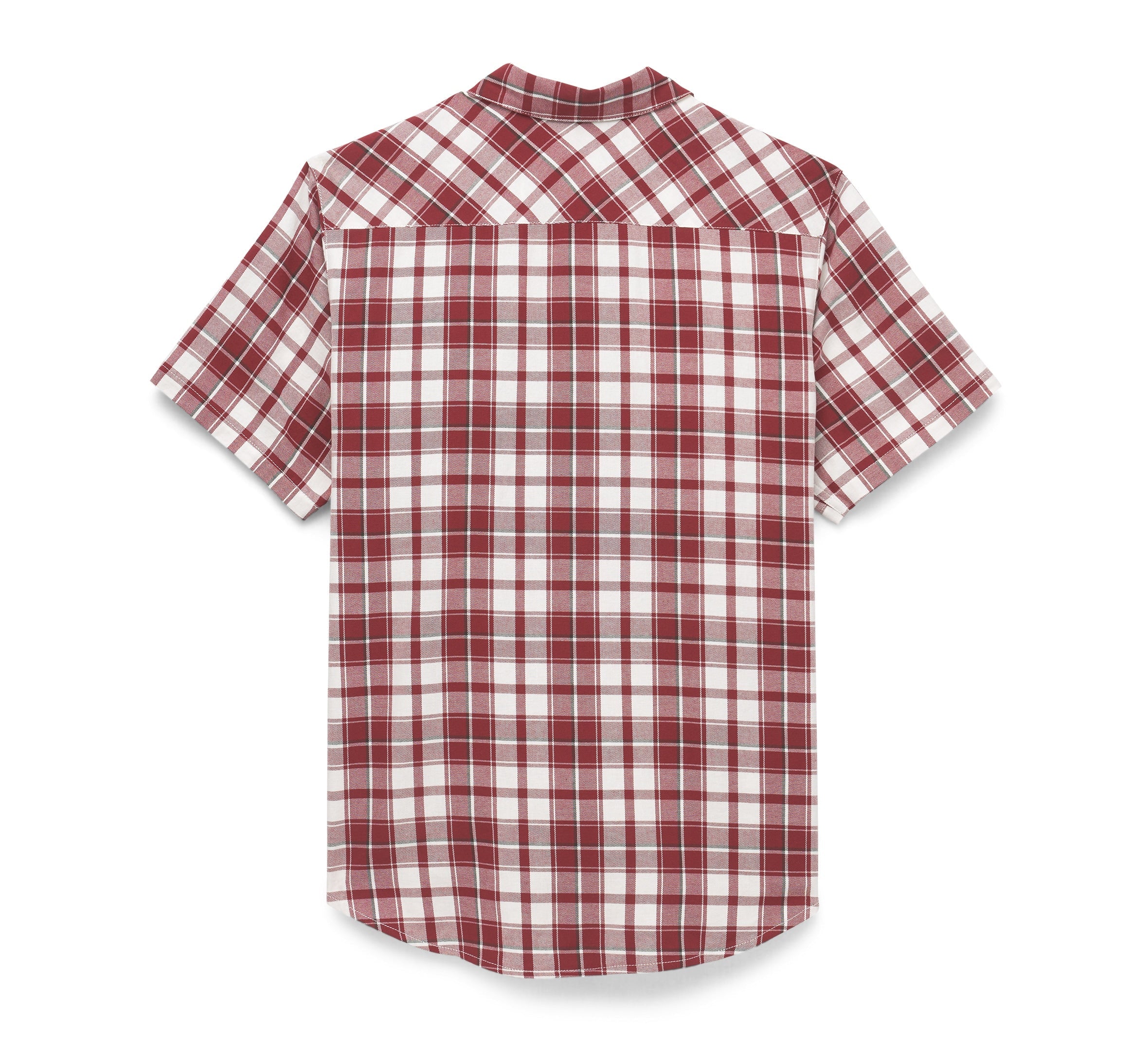 Harley-Davidson Men's Genuine Button Shirt, Red - 96400-22VM
