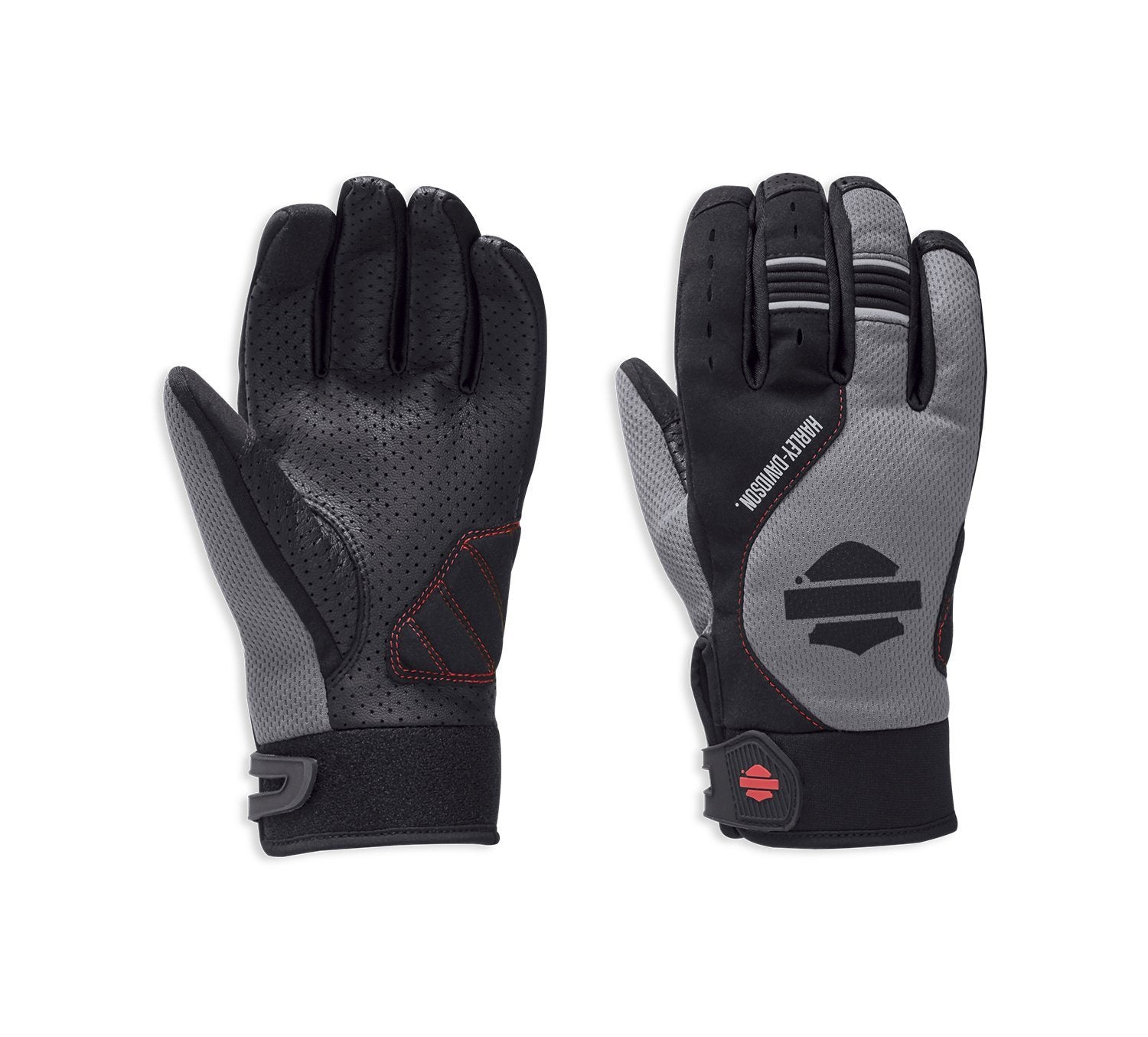 Harley-Davidson Men's Grandview Mesh & Leather Gloves - 97149-19VM