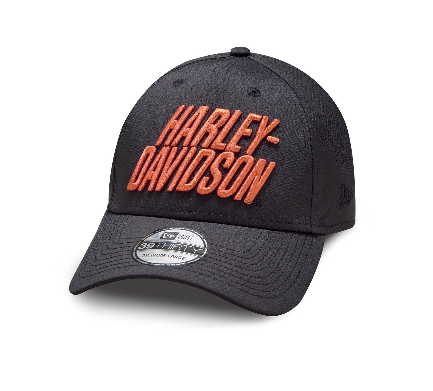 Harley-Davidson® Men's Laser Perf 39THIRTY Cap - 97856-19VM