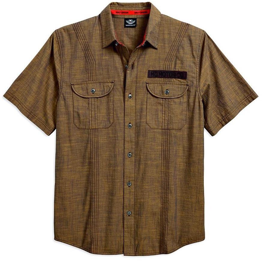 Harley-Davidson™ Men's Multi-Track Stitched Shirt 96411-18VM