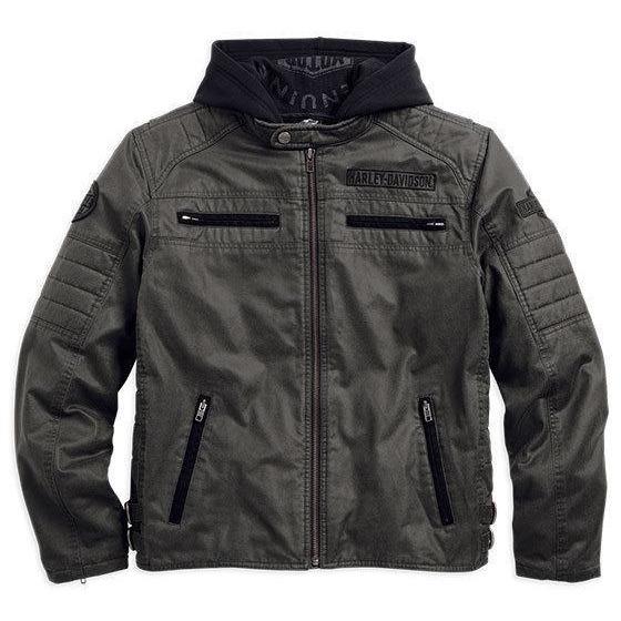 Harley-Davidson™ Men's Passing Link 3-in-1 Embroidered Riding Jacket 98549-14VM