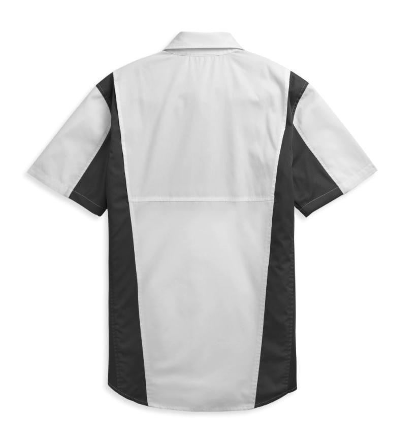 Harley-Davidson® Men's Performance Colorblock #1 Logo Shirt - Slim Fit - 96328-21VH
