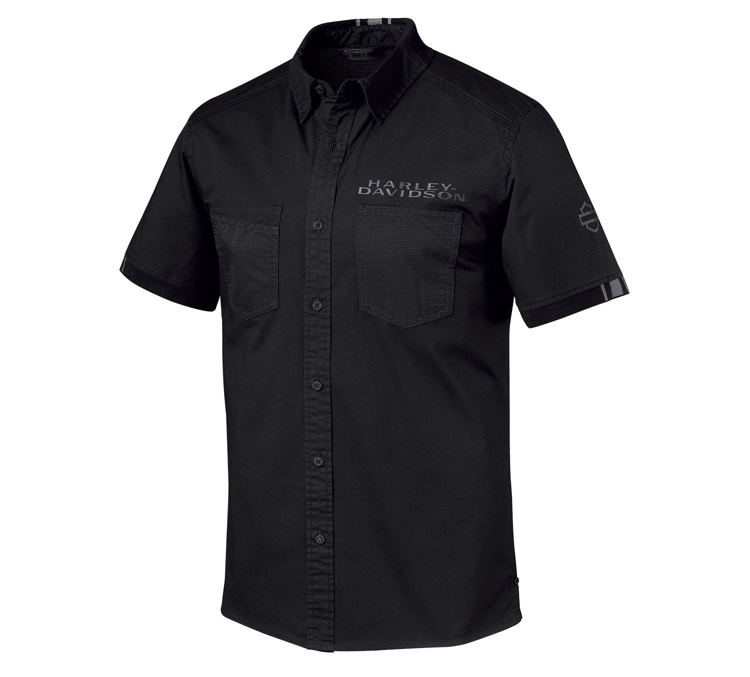 Harley-Davidson® Men's Performance Mesh Stretch Shirt - 96650-19VM