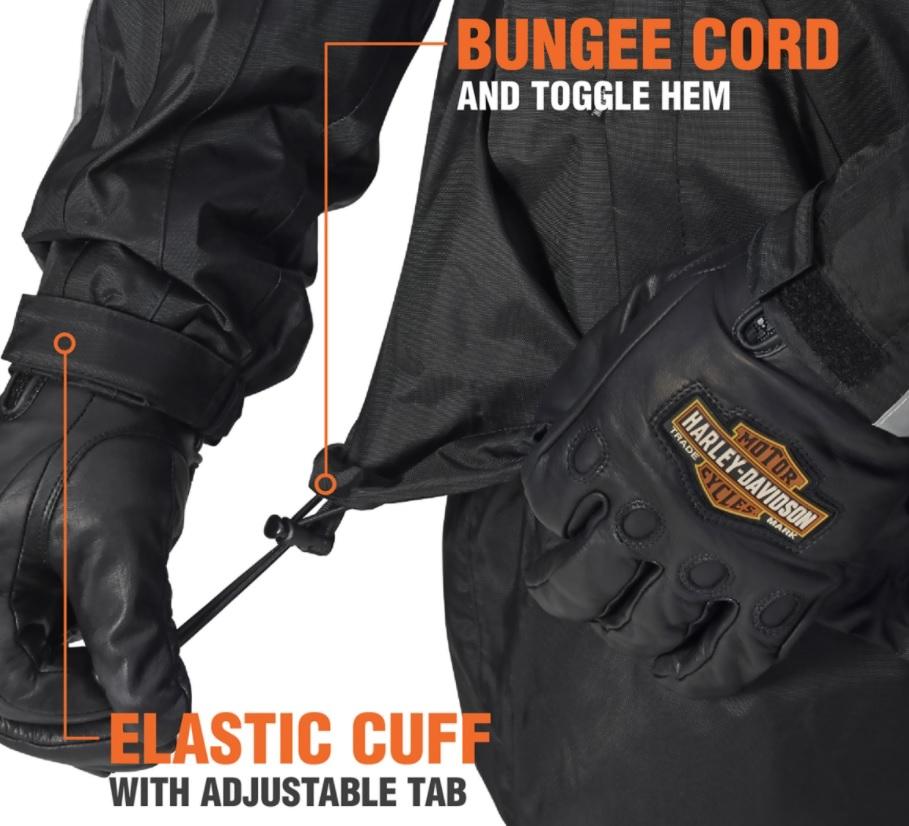 Harley-Davidson® Men's Rain Jacket - 98191-17VM