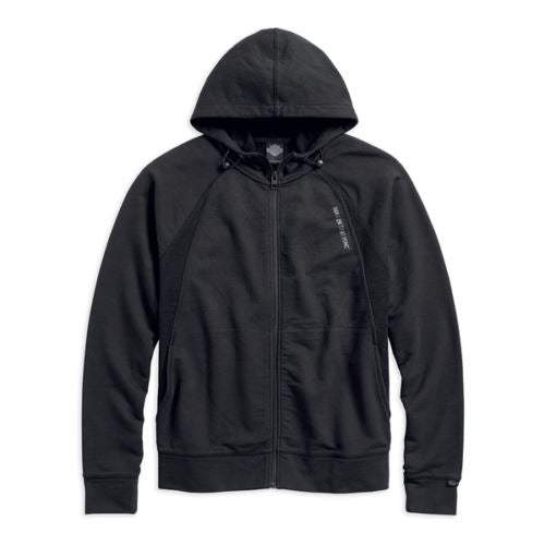 Harley-Davidson® Men's Reversed Panel Garment Washed Zip Hoodie - 96625-17VM *CLEARANCE*