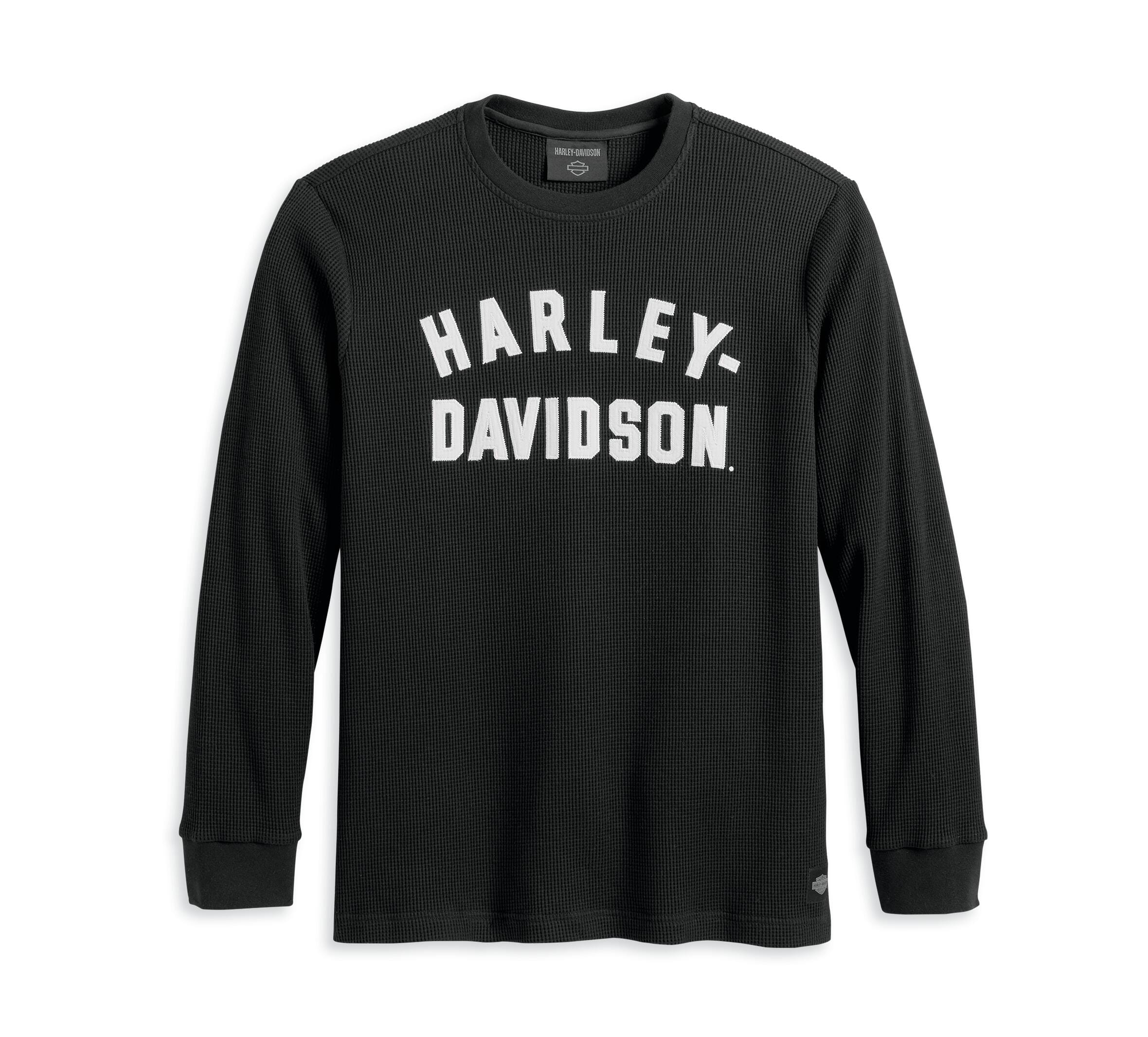 Harley-Davidson Men's Staple Thermal - Black Beauty - 96338-23VM