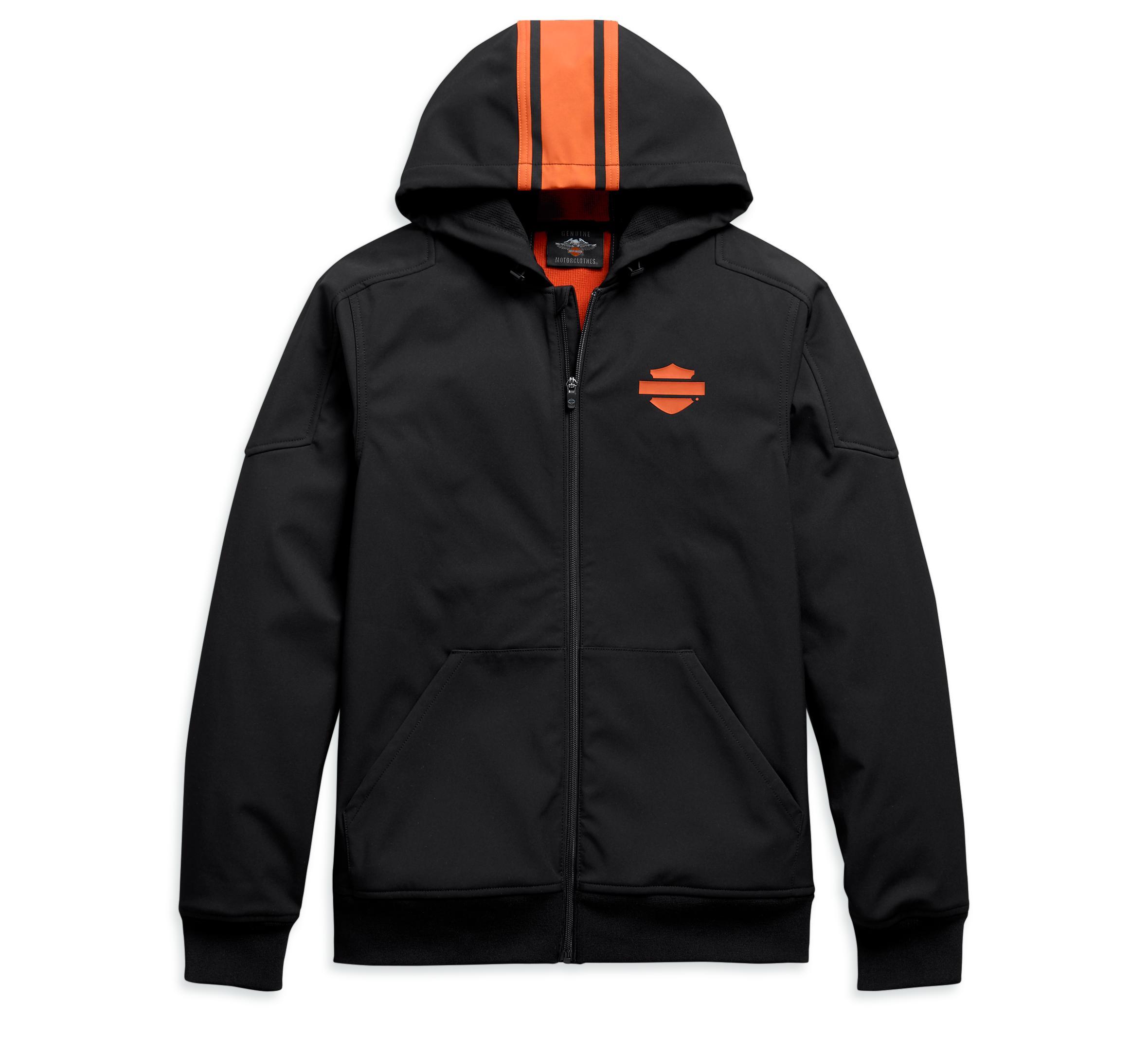 Zip Fleece Harley Davidson Hoodies Mens Harley-Davidson Men's