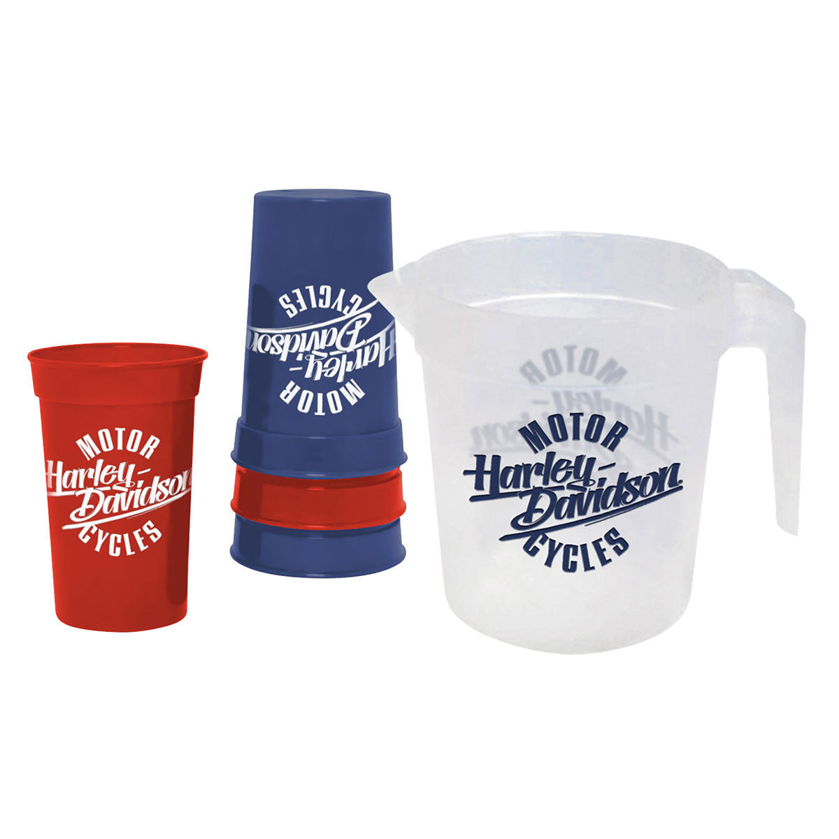 Harley-Davidson Motorcycle Pitcher Set, HDL-18811