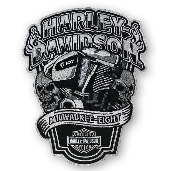 Harley-Davidson® Skull 107 Milwaukee Eight Patch - EM255904