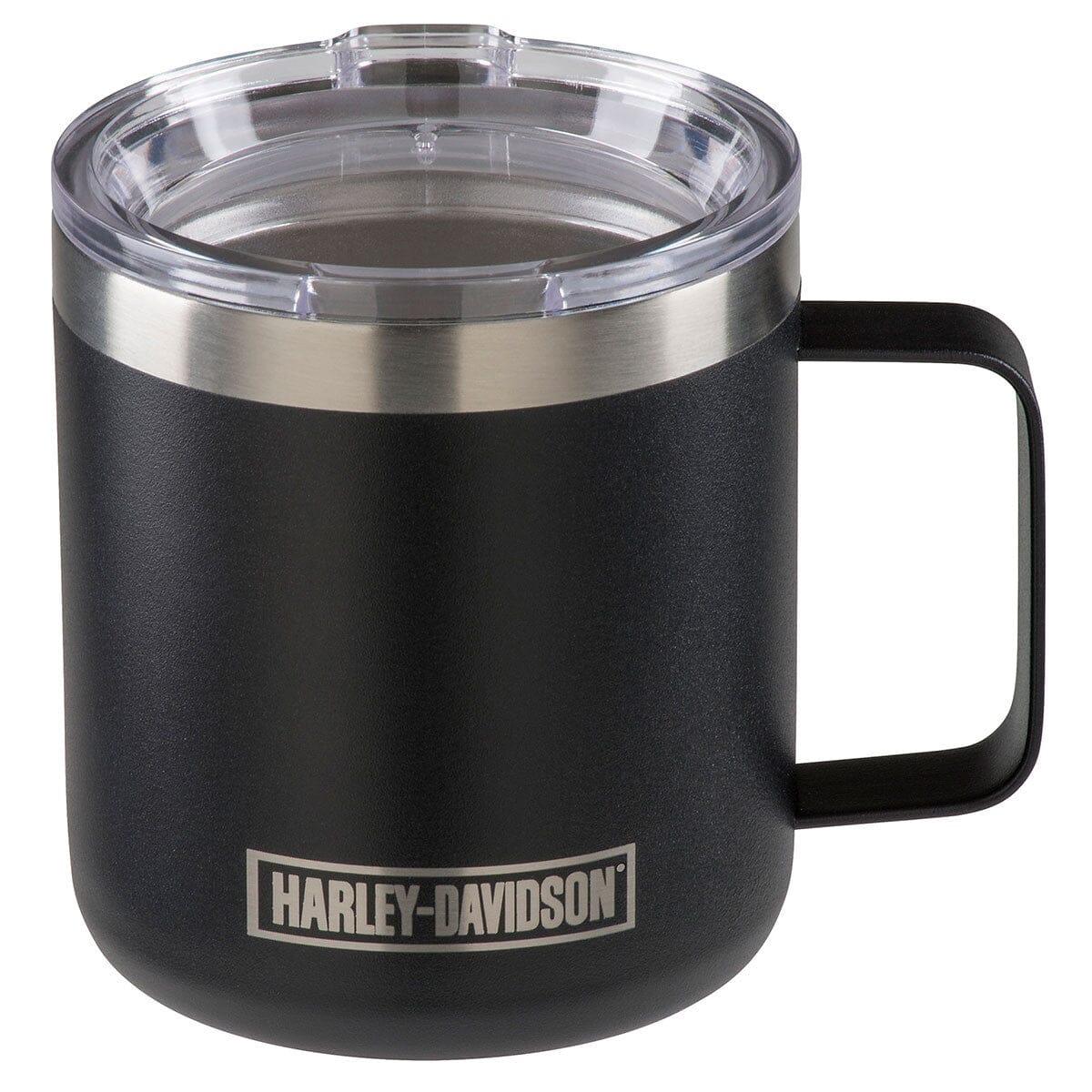 Harley-Davidson Core h-d logo latte mug, 16 oz, colore nero hdx-98608 Harley-Davidson Core h-d logo latte mug, 16 oz, colore nero hdx-98608