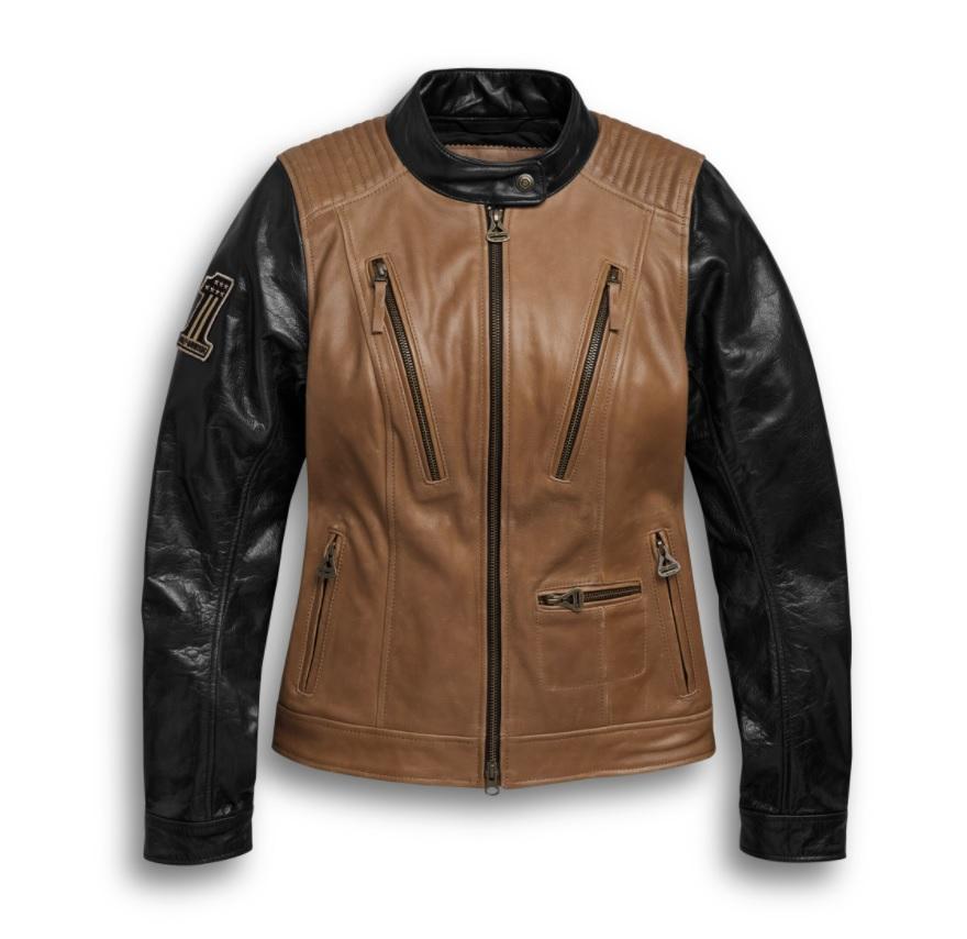 Harley-Davidson Women's Arterial Leather Jacket - 98005-20VW