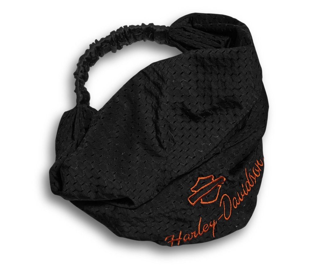 Harley-Davidson Women's Embroidered Mesh Headwrap - 99439-18VW