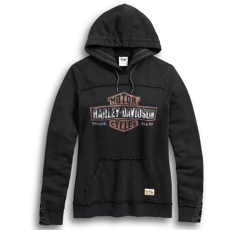 Harley davidson fleece pullover online