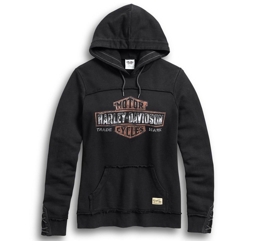 Harley-Davidson Women's Genuine Pullover Hoodie - 99100-17VW