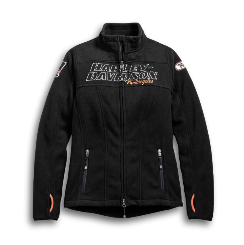 Harley-Davidson Women's H-D Racing Fleece Jacket - Petite Fit - 98598-19VP