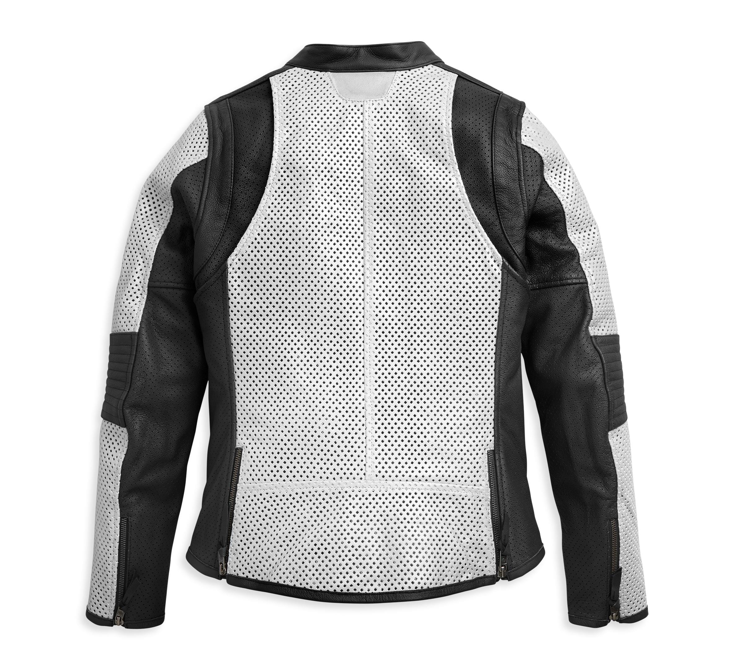 Harley-Davidson Women's Hideaway Perforated Leather Jacket - 97020-21VW