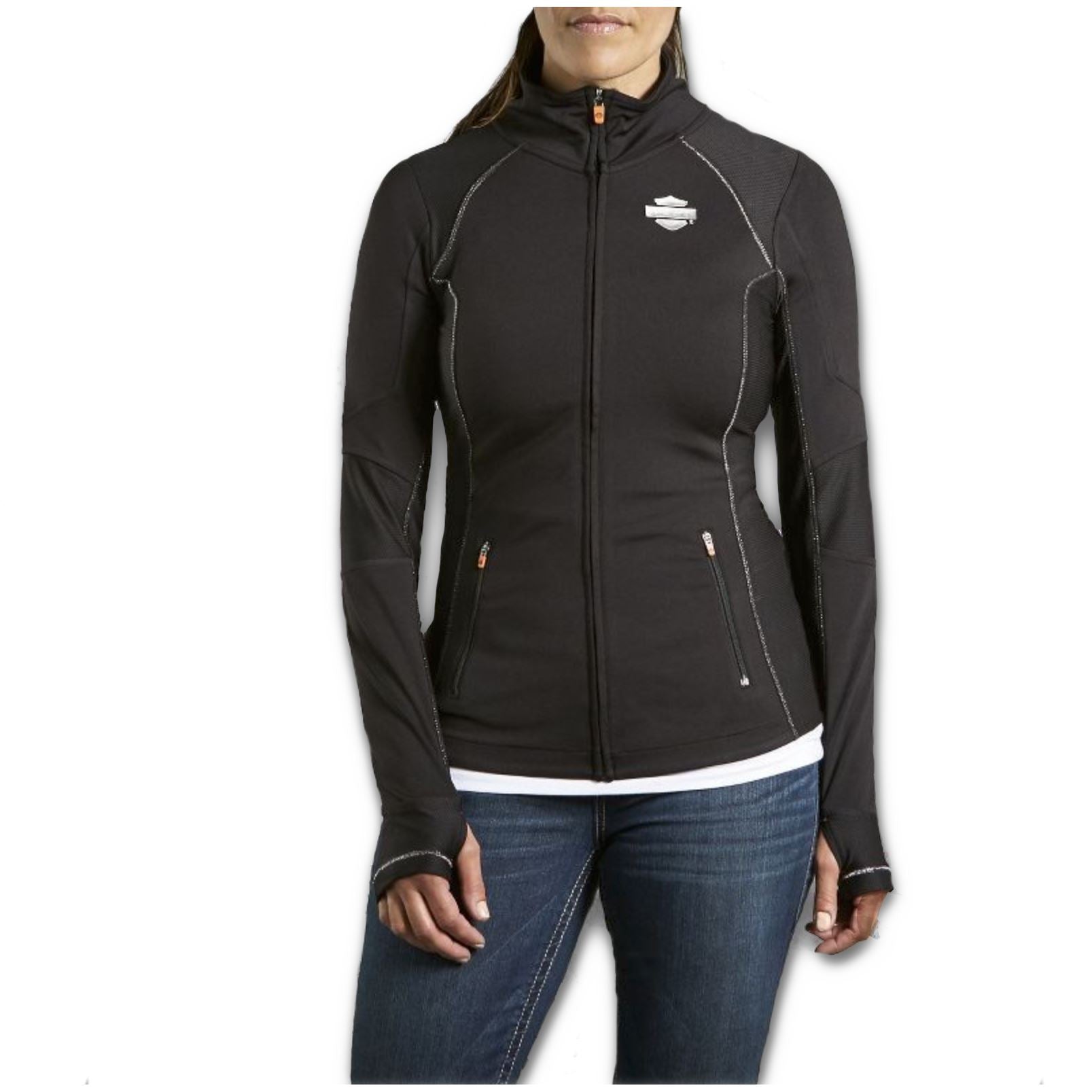 Harley-Davidson™ Womens Jacket, Bar & Shield Vented Performance 99157-15VW