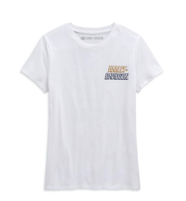 Harley-Davidson® Women's Metallic #1 Skull Tee - 99107-20VW