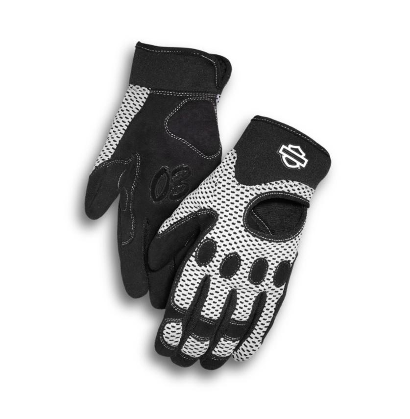 Harley-Davidson Women's Reveaux Mesh Gloves Powered by Coolcore Technology