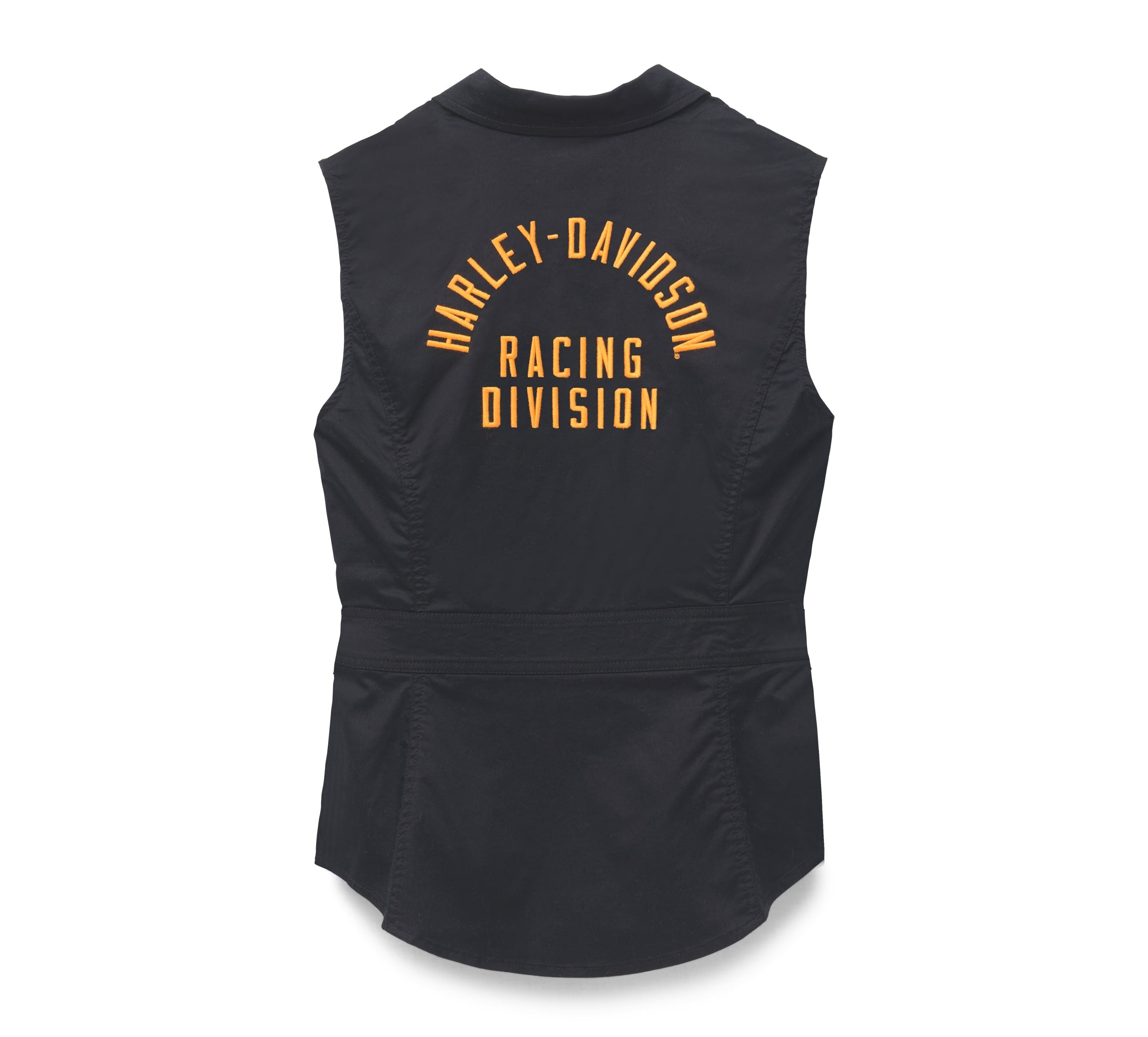 Harley-Davidson Women's Ritual Racing Sleeveless Shirt, Black - 96664-22VW