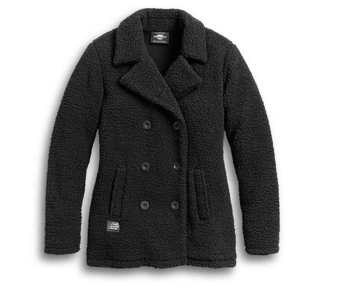 Harley-Davidson Women's Sherpa Fleece Coat- 97418-20VW