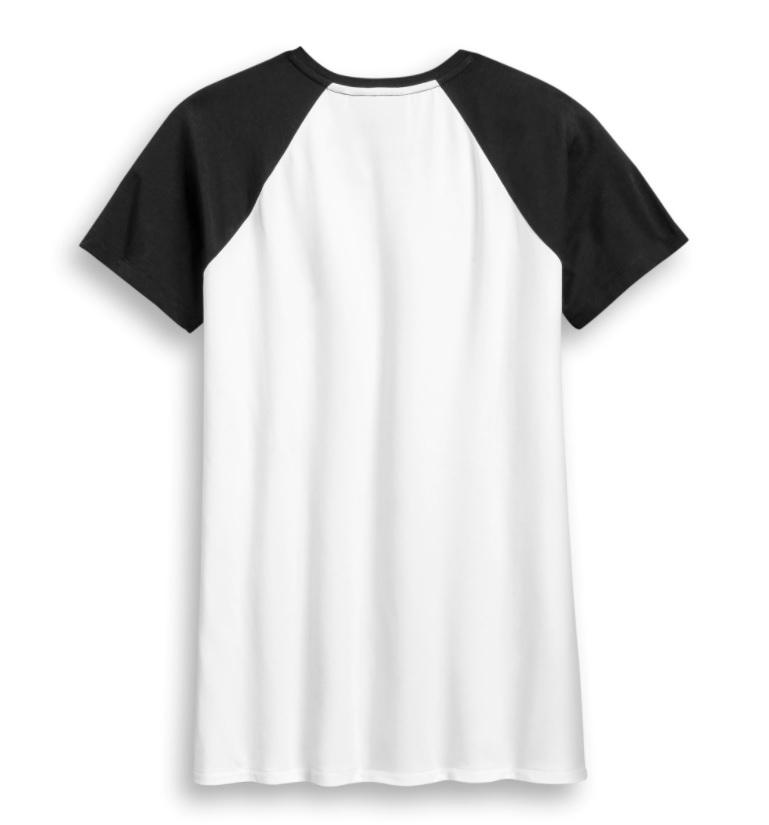 Harley-Davidson® Women's Stacked Print Tee - 96411-20VW