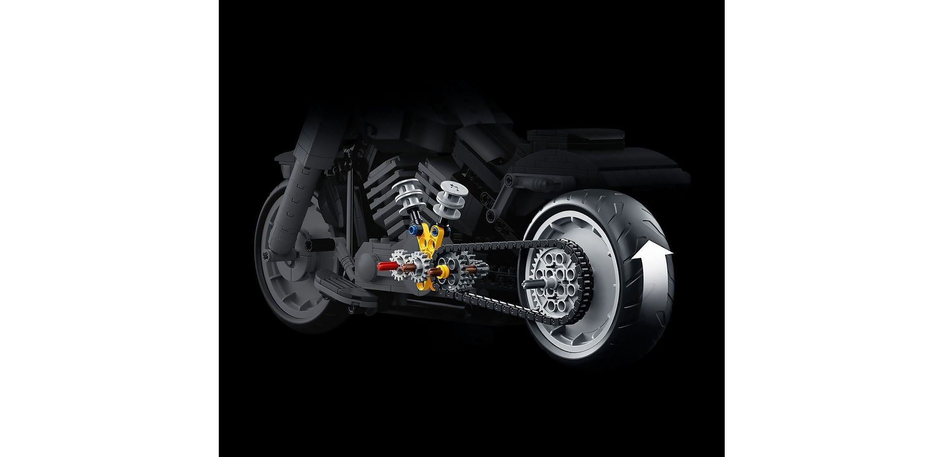 LEGO® Harley-Davidson® Fat Boy® Creator Expert Building Kit - 98718-20VX