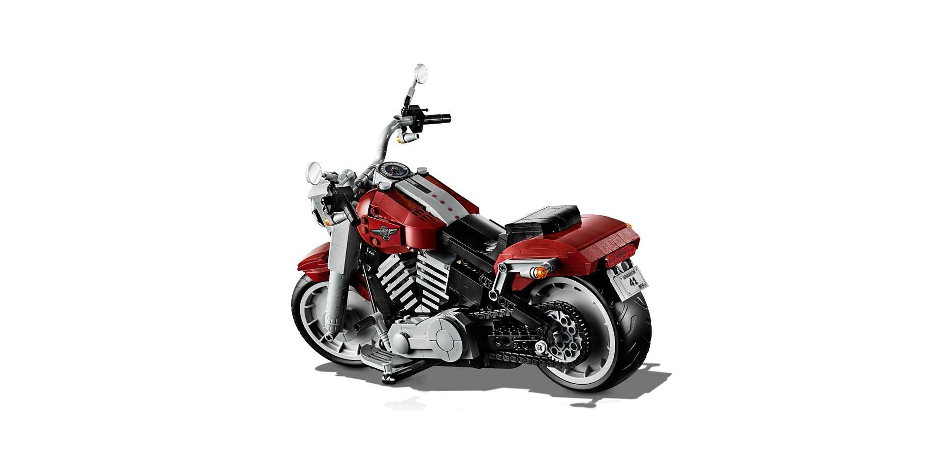 LEGO® Harley-Davidson® Fat Boy® Creator Expert Building Kit - 98718-20VX