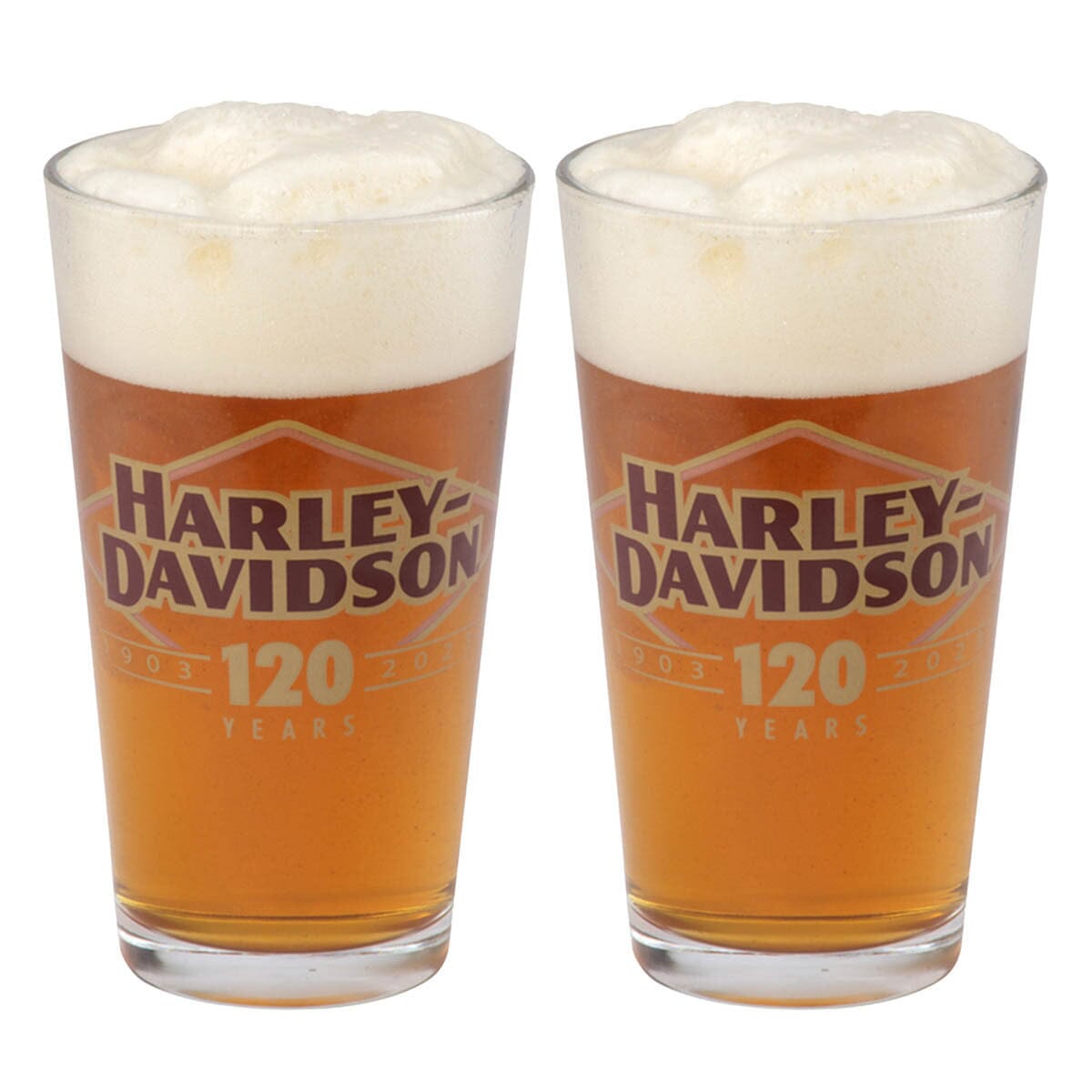 Harley-Davidson 120th Anniversary Pint Glass Set - HDX-98733