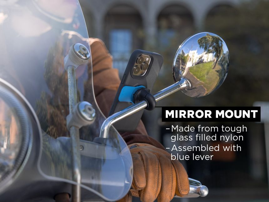 QuadLock Scooter / Motorcycle - Mirror Mount