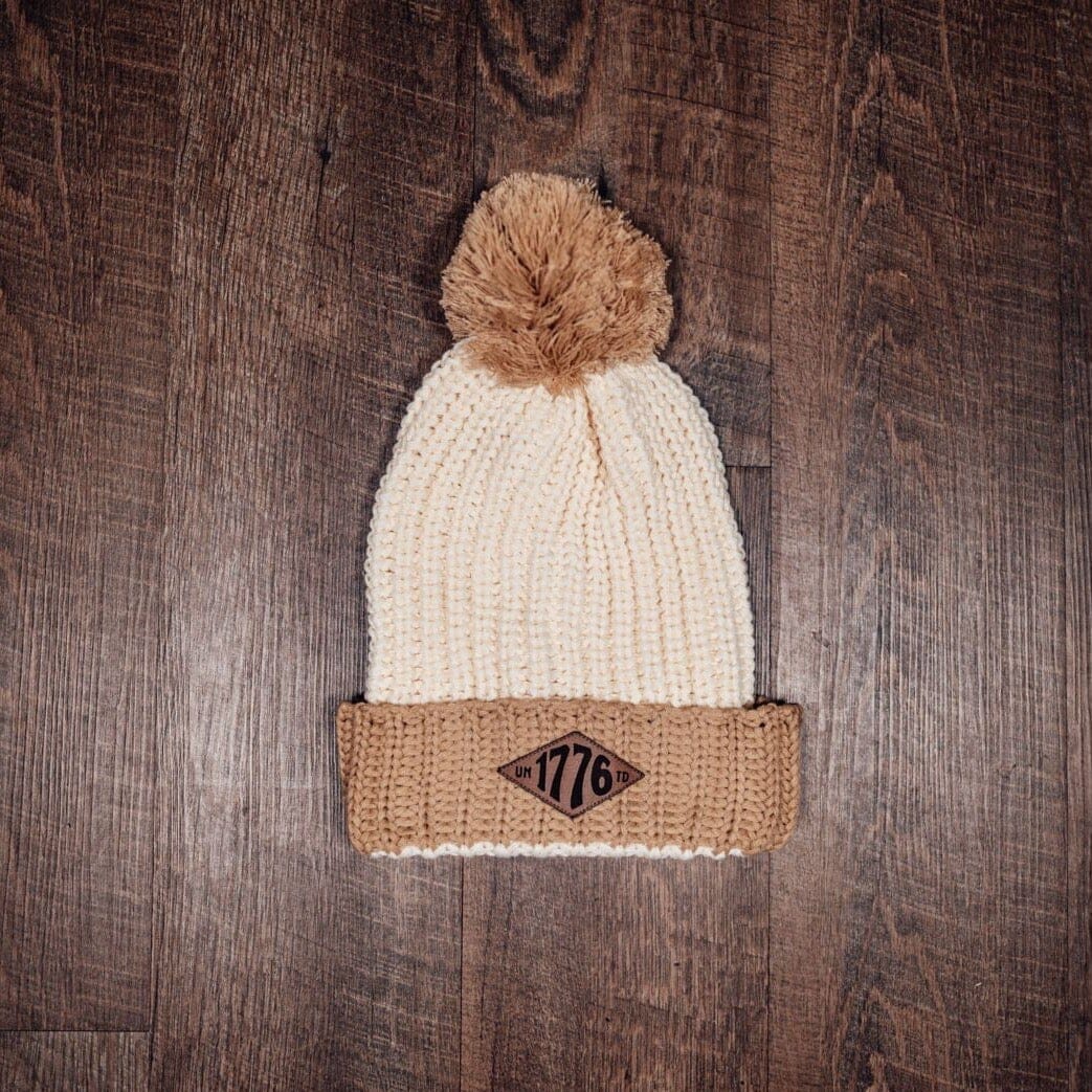 🎁 1776 United Pom Beanie - Unisex, Multiple Colors (100% off)