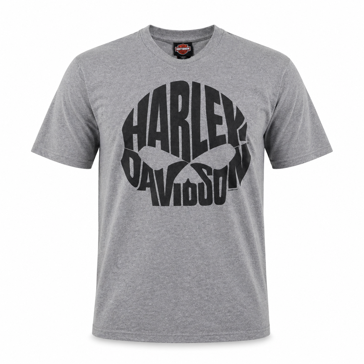 Harley-Davidson Men's Willie G. Skull T-Shirt, Grey