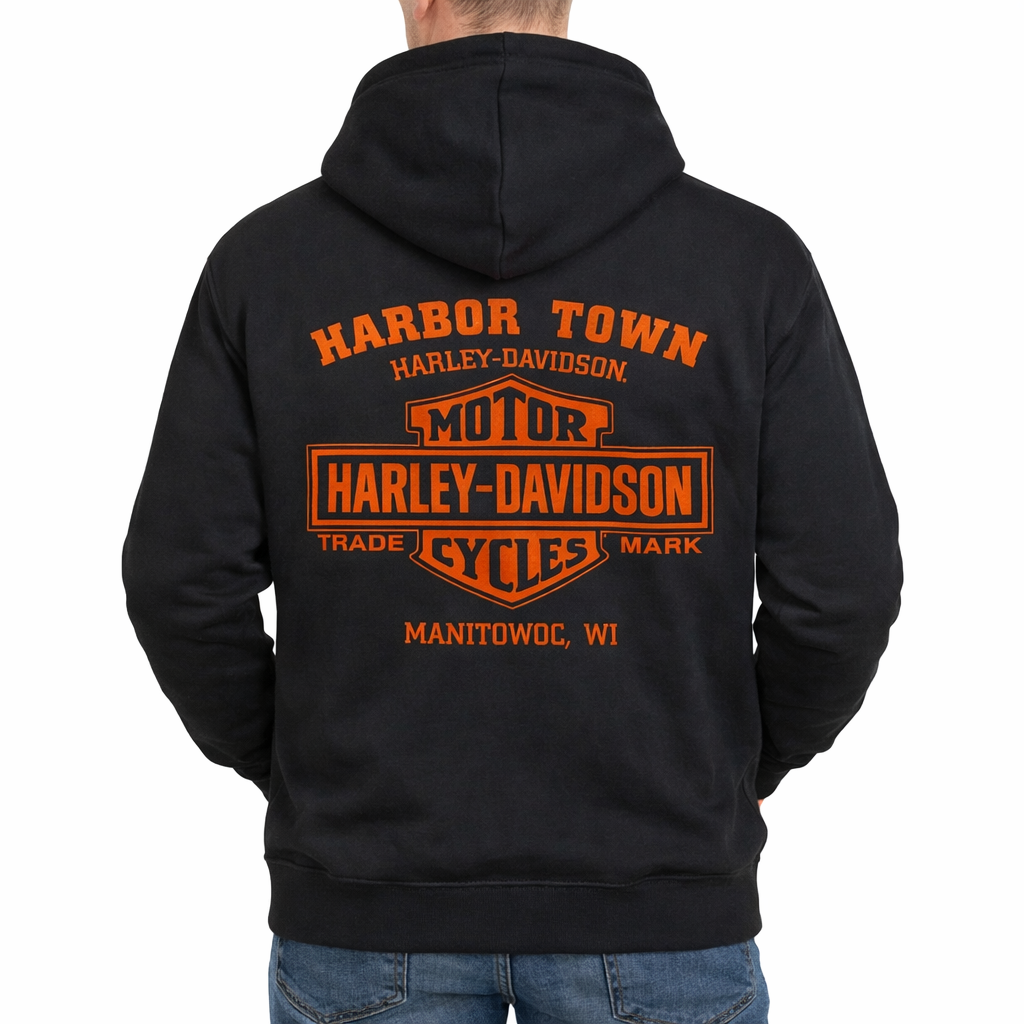Harley-Davidson® Men's Bar & Shield Logo Pullover Hooded Sweatshirt 40290932