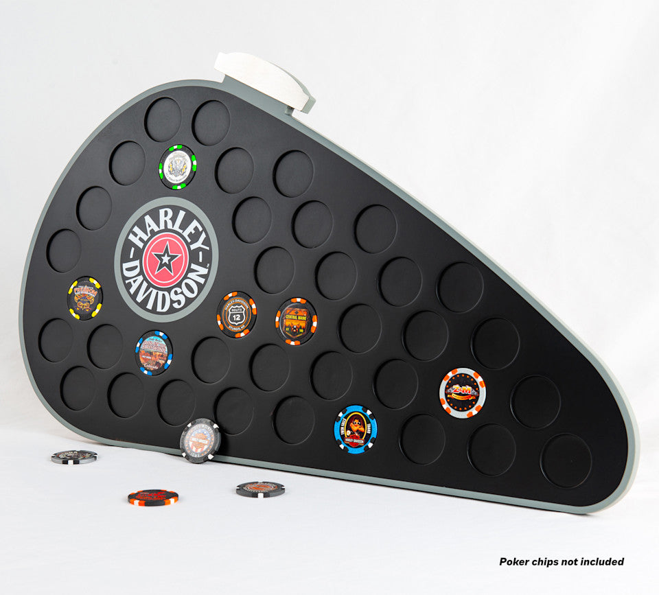 Harley-Davidson Gas Tank Magnetic Poker Chip Frame - 6941